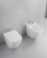 SERIE FLORA VASO E BIDET+COPRIVASO