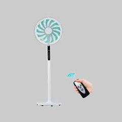 VENTILATORE A PIANTANA CON TELECOMANDO E TIMER