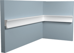 PROFILO DI CHIUSURA PER LISTELLATO SERIE GEOMETRIC WAVE PER MODELLO JC1077 LATO DX