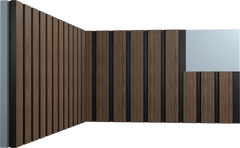 LISTELLATO IN POLIMERI BLACK & WOOD