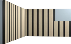 LISTELLATO IN POLIMERI BLACK & WOOD