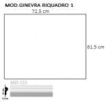 RIQUADRO 1 BOISERIE CREATIVE GINEVRA CONFEZIONE