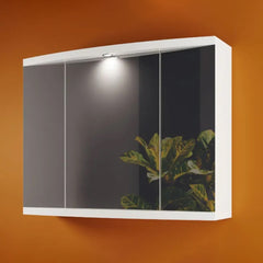 SPECCHIERA BAGNO DUE ANTE E FARETTO INTEGRATO MODELLO MONICA