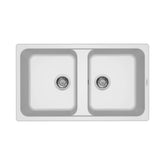 LAVELLO CUCINA DA INCASSO IN GRANITEK 2 VASCHE MODELLO LIFE 450