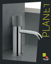 MONOCOMANDO LAVABO CON SCARICO CLIK CLAK SERIE PLANET