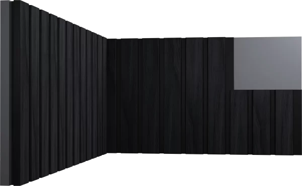 LISTELLATO IN POLIMERI BLACK & WOOD