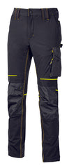 PANTALONE "ATOM" NERO/GIALLO