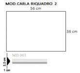 RIQUADRO 2 BOISERIE CREATIVE CARLA/REBECCA2 CONFEZIONE
