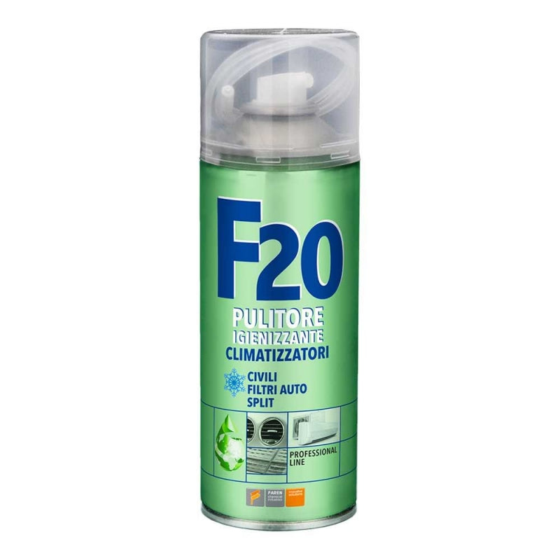 FAREN F20 PULITORE IGIENIZZANTE SPRAY CLIMATIZZATORI 400 ML